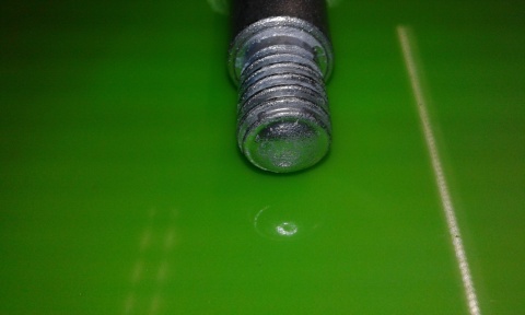 Hak ucho oczko holownicze długość 15cm TOYOTA COROLLA XII E21