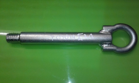 Hak ucho oczko holownicze długość 23cm TOYOTA COROLLA XII E21