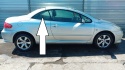Szyba karoseryjna prawa tył PEUGEOT 307 CC I PHII FL CABRIO 05-08