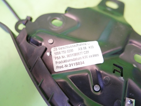 Zamek dachu lewy 9651086677 PEUGEOT 307 CC I PHII FL CABRIO 05-08
