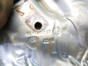 Osłona termiczna kolektora wydechowego 9655397780 PEUGEOT 307 CC 2.0 16V