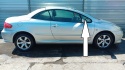 Szyba drzwiowa prawa przód mała PEUGEOT 307 CC I PHII FL CABRIO 05-08