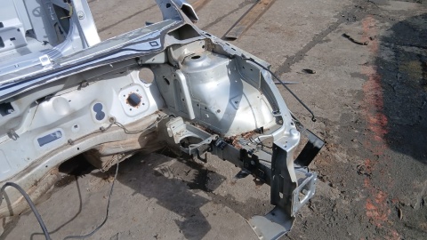 Ćwiartka podłużnica lewa przód EZRC PEUGEOT 307 CC I PHII FL CABRIO 05-08