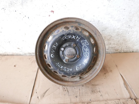 Felga stalowa 14 14X5,5 4x100 et36 RENAULT SCENIC I 96-99