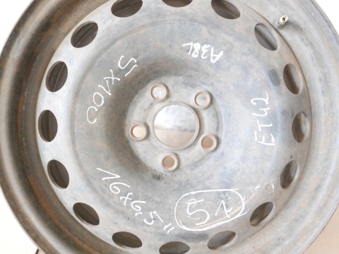 Felga stalowa 16 5x100 16x6,5 et 42 AUDI A3 8L FL 00-03