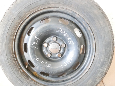 Koło zapasowe 15 15x6 5x100 et38 195/65r15 AUDI A3 8L FL 00-03