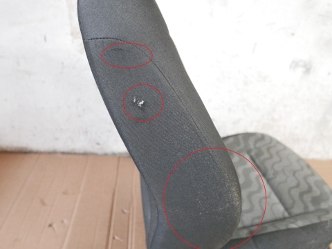 Fotel lewy kierowcy przód SKODA ROOMSTER I 5J 06-10