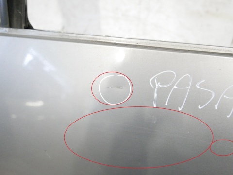 Drzwi prawe tył 9202 SKODA ROOMSTER I 5J 06-10