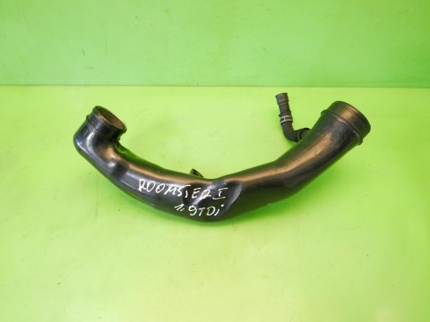 Rura przewód intercoolera 6Q0129656 N P SKODA ROOMSTER I 5J 1.9TDI