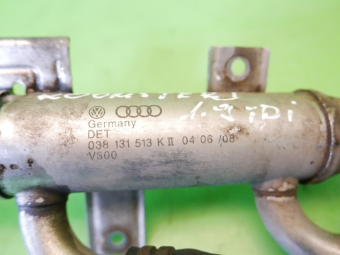 Chłodnica spalin egr 038131513K SKODA ROOMSTER I 5J 1.9 TDI 06-10