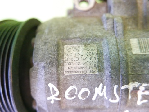 Sprężarka kompresor klimatyzacji 6Q0820808D SKODA ROOMSTER I 5J 1.9 TDI 06-