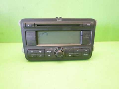 Radio radioodtwarzacz fabryczny DANCE 5J0035161 SKODA ROOMSTER I 5J 06-10