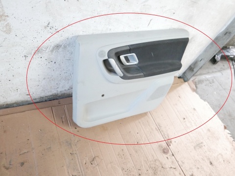 Tapicerka boczek prawy tył SKODA ROOMSTER I 5J 06-10