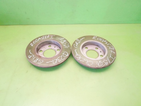 Tarcze hamulcowe tył tylne 230mm SKODA ROOMSTER I 5J 1.9 TDI 06-10