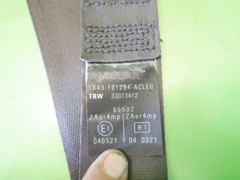 Pas bezpieczeństwa prawy przód JAGUAR X-TYPE XTYPE X400 SEDAN 01-07