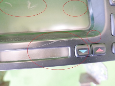 Ekran wyświetlacz panel nawiewu 462200-5153 JAGUAR X-TYPE XTYPE X400 01-07