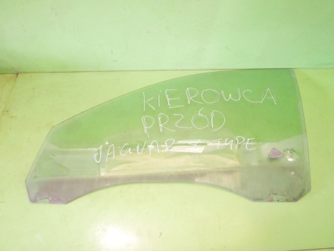 Szyba drzwiowa lewa przód JAGUAR X-TYPE X400 XTYPE SEDAN 01-07