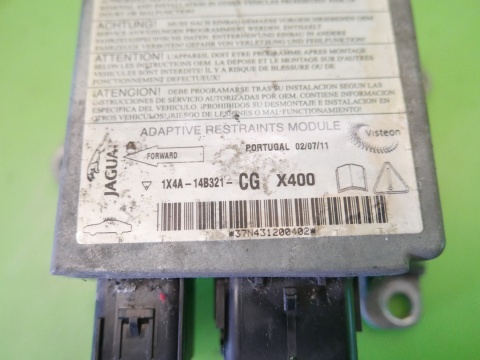 Moduł sensor airbag poduszek 1X4A14B321CG JAGUAR X-TYPE X400 2.5 V6 01-07