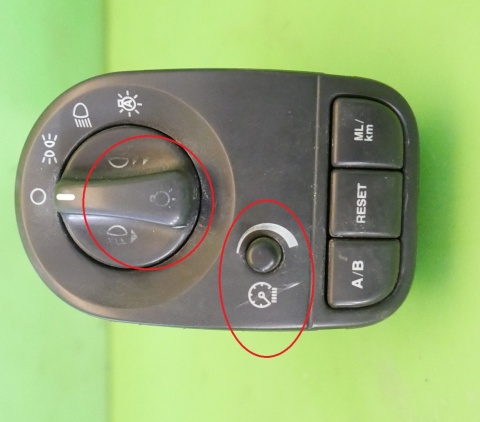 Przełącznik włącznik świateł 1X4311654GG JAGUAR X-TYPE XTYPE X400 01-07