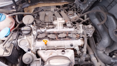 Silnik słupek AUDI A3 8P 1.6 FSI 16V BLF 116KM 85kW 04-08 odpala