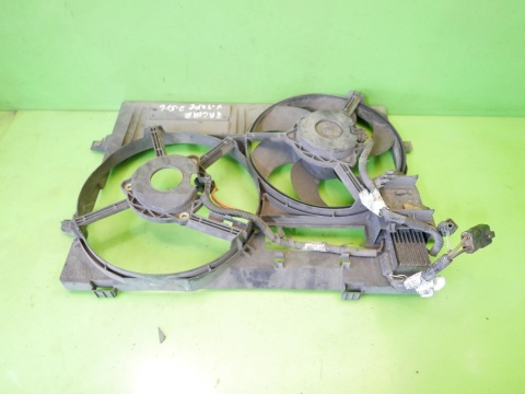Wentylator chłodnicy + ramka obudowa JAGUAR X-TYPE XTYPE X400 2.5 V6 01-07