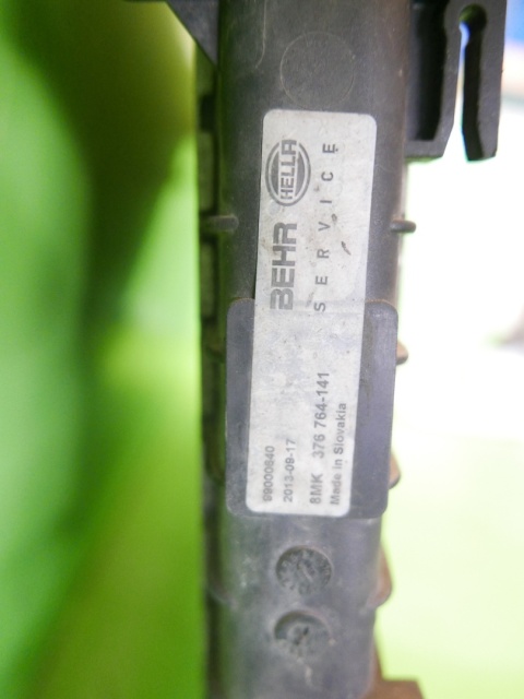 Chłodnica wody behr hella 8MK376764-141 JAGUAR X-TYPE X400 2.5 V6 01-07