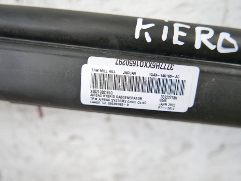 Kurtyna powietrzna airbag lewa 1X4314K160AG JAGUAR X-TYPE X400 SEDAN 01-07