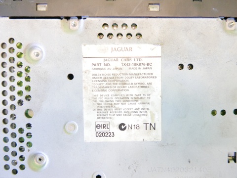 Radio odtwarzacz kaset + kod JAGUAR X-TYPE XTYPE X400 01-07