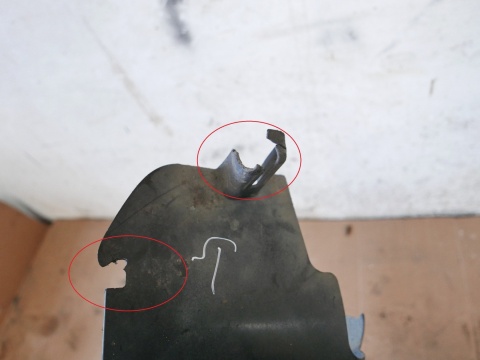 Nadkole lewe tył 1X4354279D23AC JAGUAR X-TYPE XTYPE X400 SEDAN 01-07