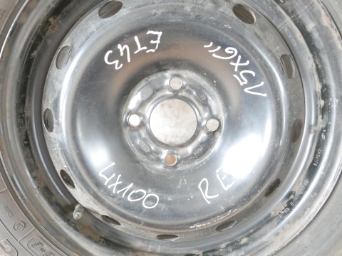 Koło zapasowe 15 15X6 4x100 et43 185/60r15 RENAULT SCENIC I