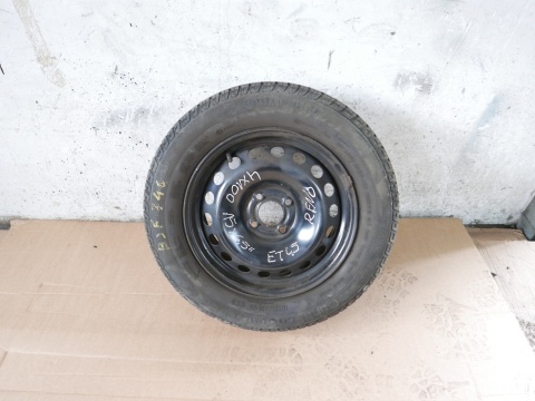 Koło zapasowe 15 4x100 15x6,5 et45 195/65r15 RENAULT MEGANE II