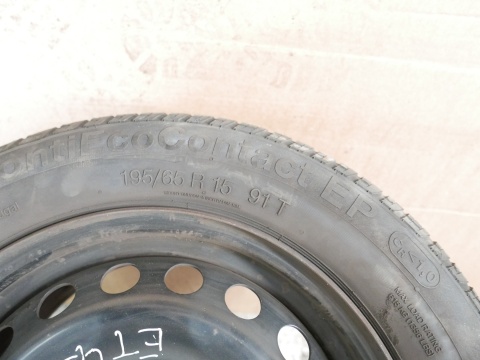 Koło zapasowe 15 4x100 15x6,5 et45 195/65r15 RENAULT MEGANE II