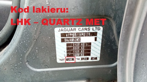 Klamka zewnętrzna lewa tył LHK JAGUAR X-TYPE XTYPE X400 01-07