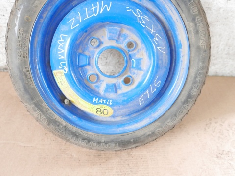 Koło dojazdowe zapasowe 13 13x3,5 4x114,3 et45 T105/80d13 DAEWOO MATIZ M150