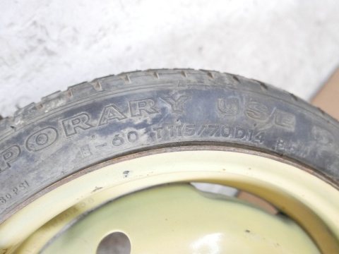 Koło dojazdowe zapasowe 14 14x4 4x100 115/70D14 TOYOTA YARIS I