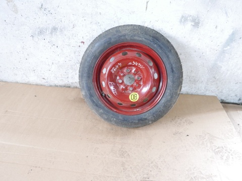 Koło dojazdowe zapasowe 14 14x4 4x98 135/80B14 FIAT PUNTO II