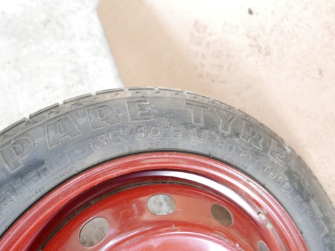 Koło dojazdowe zapasowe 14 14x4 4x98 135/80B14 FIAT PUNTO II