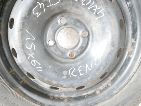 Koło zapasowe 15 15X6 4x100 et43 185/65r15 RENAULT SCENIC I