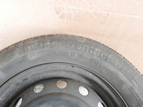 Koło zapasowe 15x6 5x114,3 et49 195/65R15 DAEWOO LEGANZA I V100