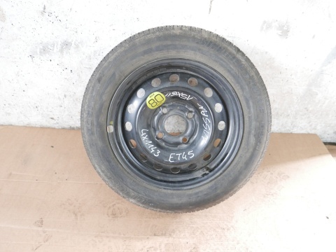 Koło zapasowe 15 15x6 4x114,3 ET45 185/65r15 NISSAN ALMERA N16