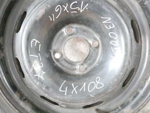 Koło zapasowe 15 15X6 4X108 ET27 195/65R15 PEUGEOT 307 CC I FL CABRIO 05-08