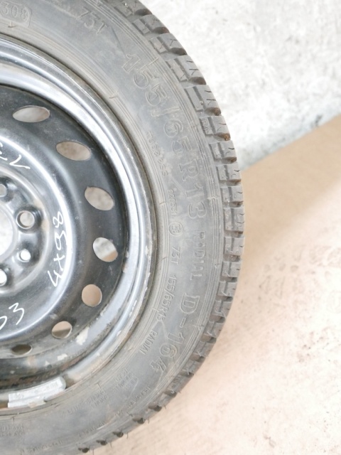 Koło zapasowe 13 13X5 4X98 et33 155/65r13 FIAT SEICENTO