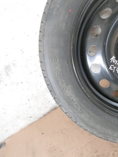 Koło zapasowe 16 4x100 16x6,5 et49 205/60r16 RENAULT MEGANE II