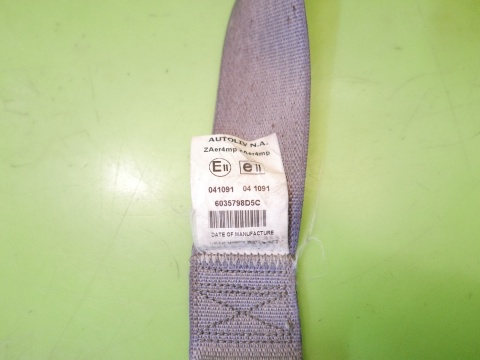 Pas bezpieczeństwa prawy przód 6035798D5C DODGE CALIBER I PM 06-09