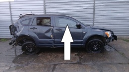 Szyba drzwiowa prawa przód DODGE CALIBER I PM 06-09