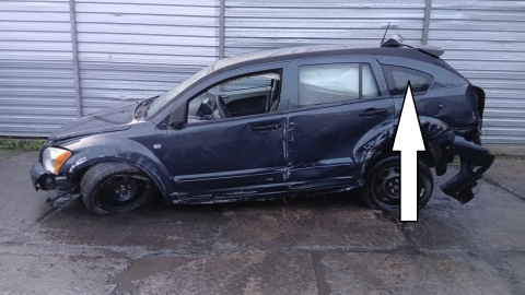 Szyba karoseryjna lewa tył DODGE CALIBER I PM 06-09