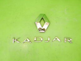 Logo znaczek emblemat napis tył RENAULT KADJAR I 15-18