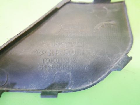 Zaślepka zderzaka haka przód 511804962R TERPR RENAULT KADJAR I 15-