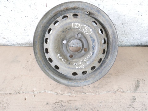Felga stalowa 13 4x100 13x5,5 et 49 OPEL CORSA B 97-00