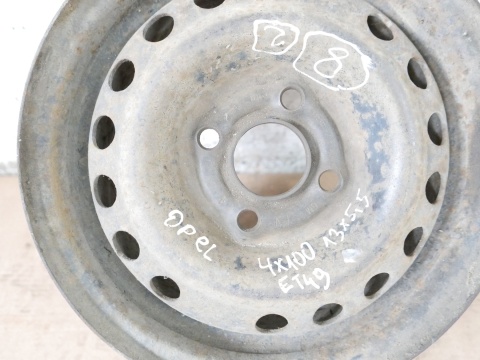 Felga stalowa 13 4x100 13x5,5 et 49 OPEL CORSA B 97-00